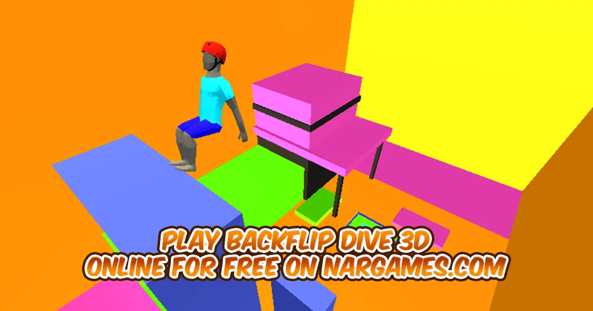 Play Backflip dive 3d online for free
