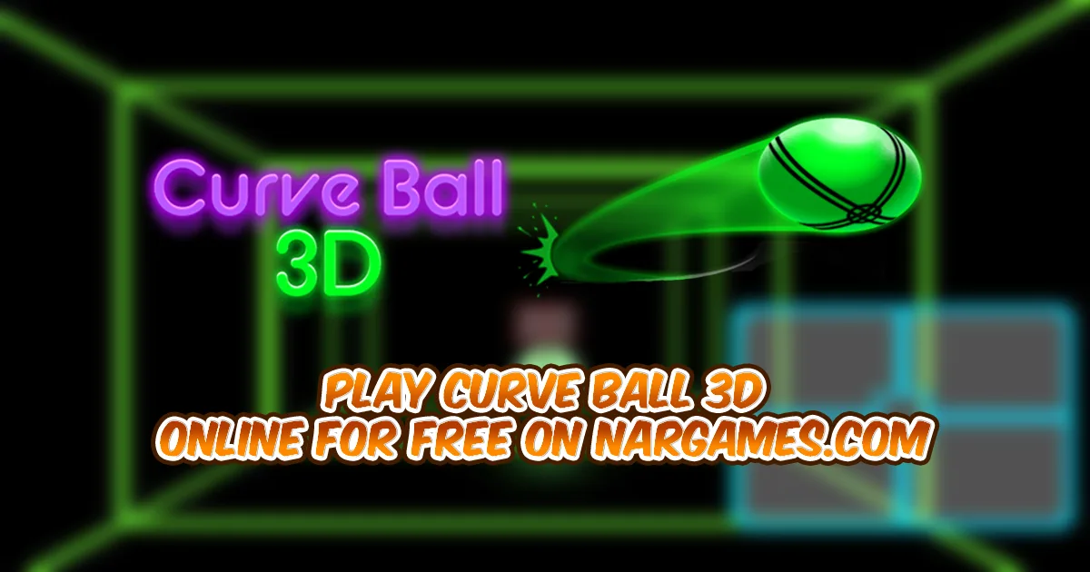 Play Curve ball 3d online for free