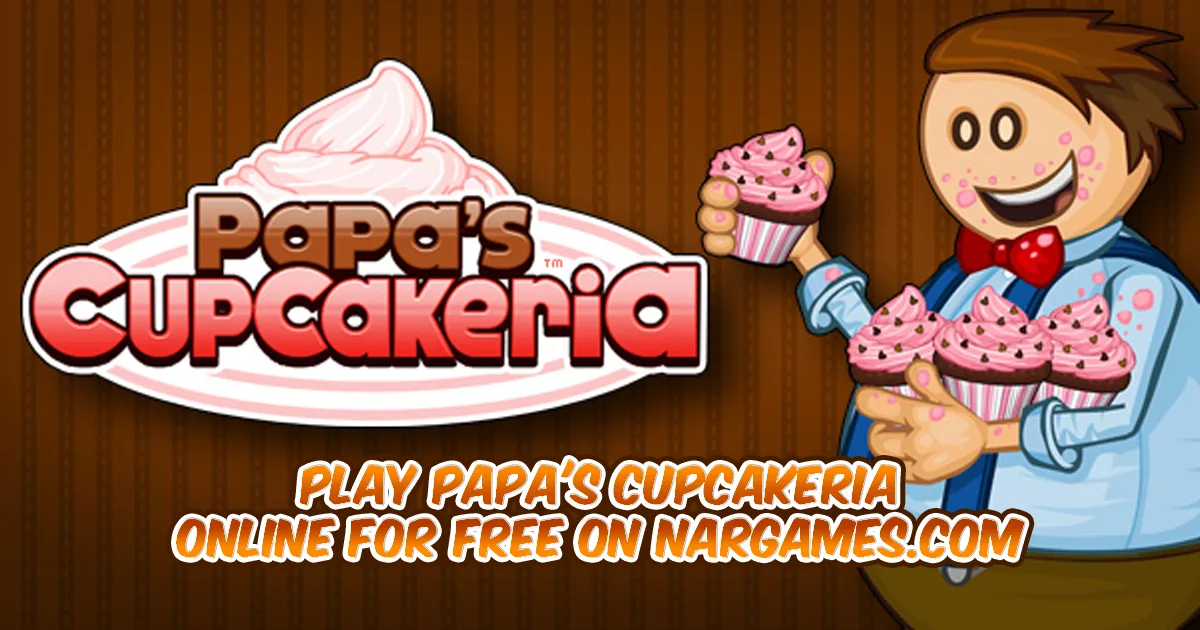 Play Papa's Cupcakeria online for free