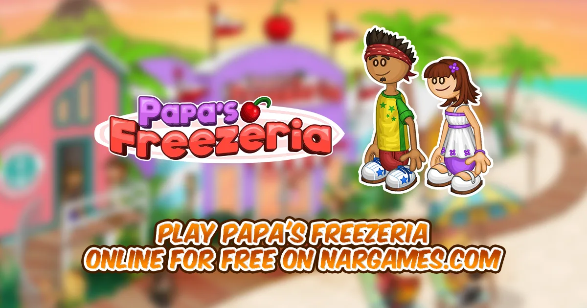 Play Papa's Freezeria online for free