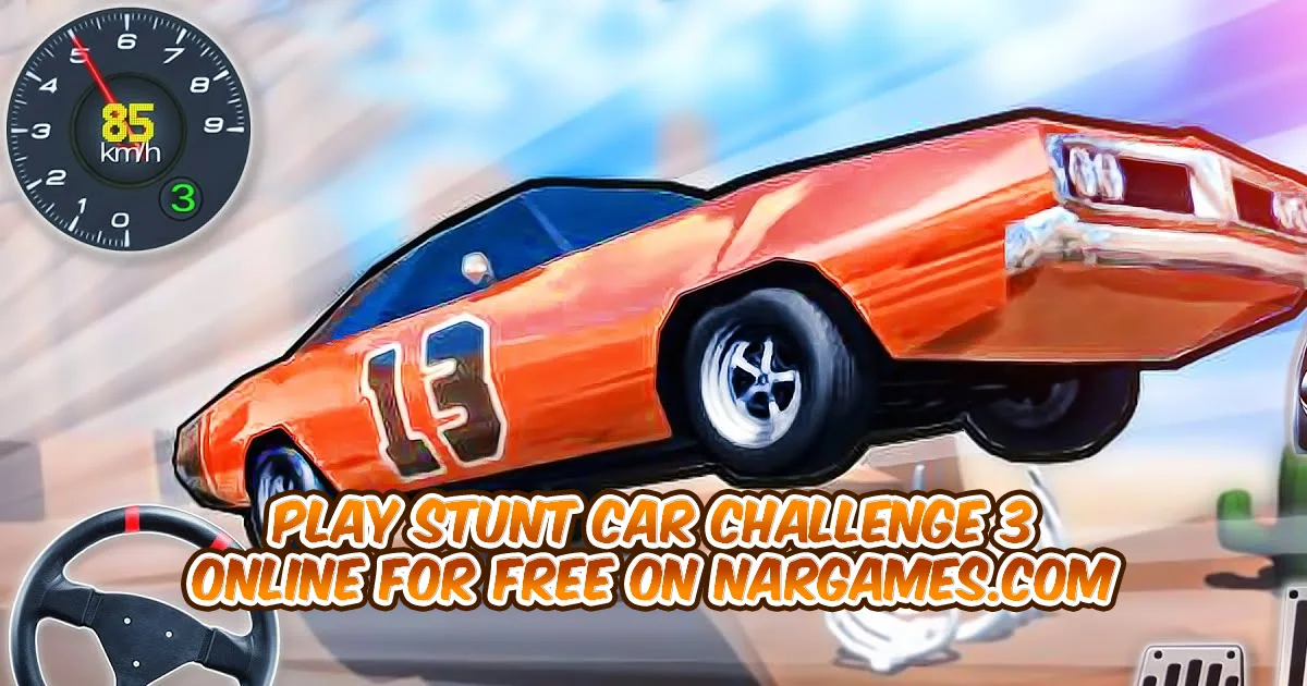 Play Stunt Car Challenge 3 online for free